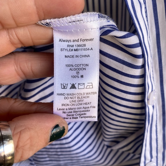 Always and Forever Women's button down - Picture 4 of 4